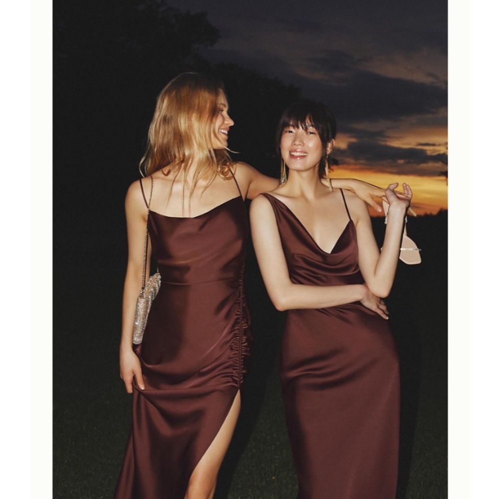 BHLDN Jennings Satin Charmeuse Dress from Anthropologie Bridal Collection